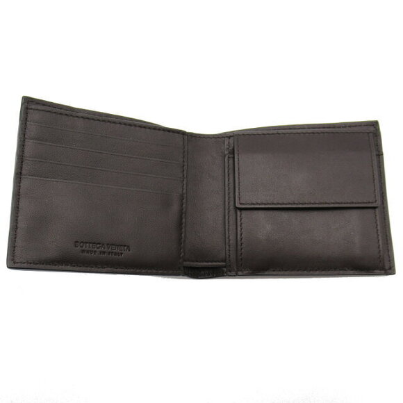 Bottega Veneta Intrecciato Bi fold Wallet Calfskin Leather - Picture 5 of 10